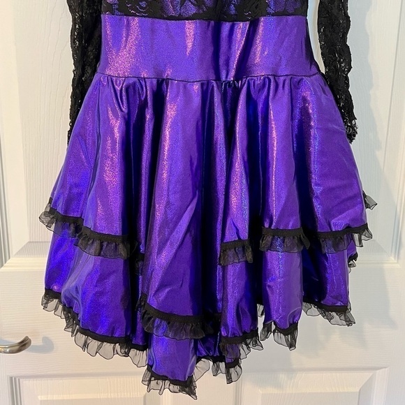 Dance Competition Costume Solo Jazz Musical Theater Halloween Acro Performance - Picture 7 of 11